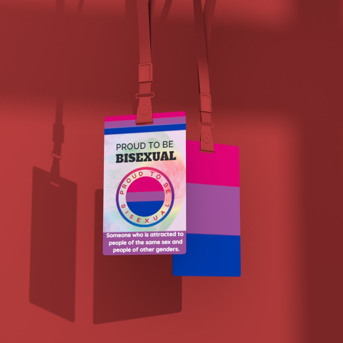 BISEXUAL Gay Pride identity card – Queer World